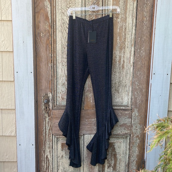 Revolve x NBD Celine Ruffle Pant set NWT Size Small - Picture 3 of 8